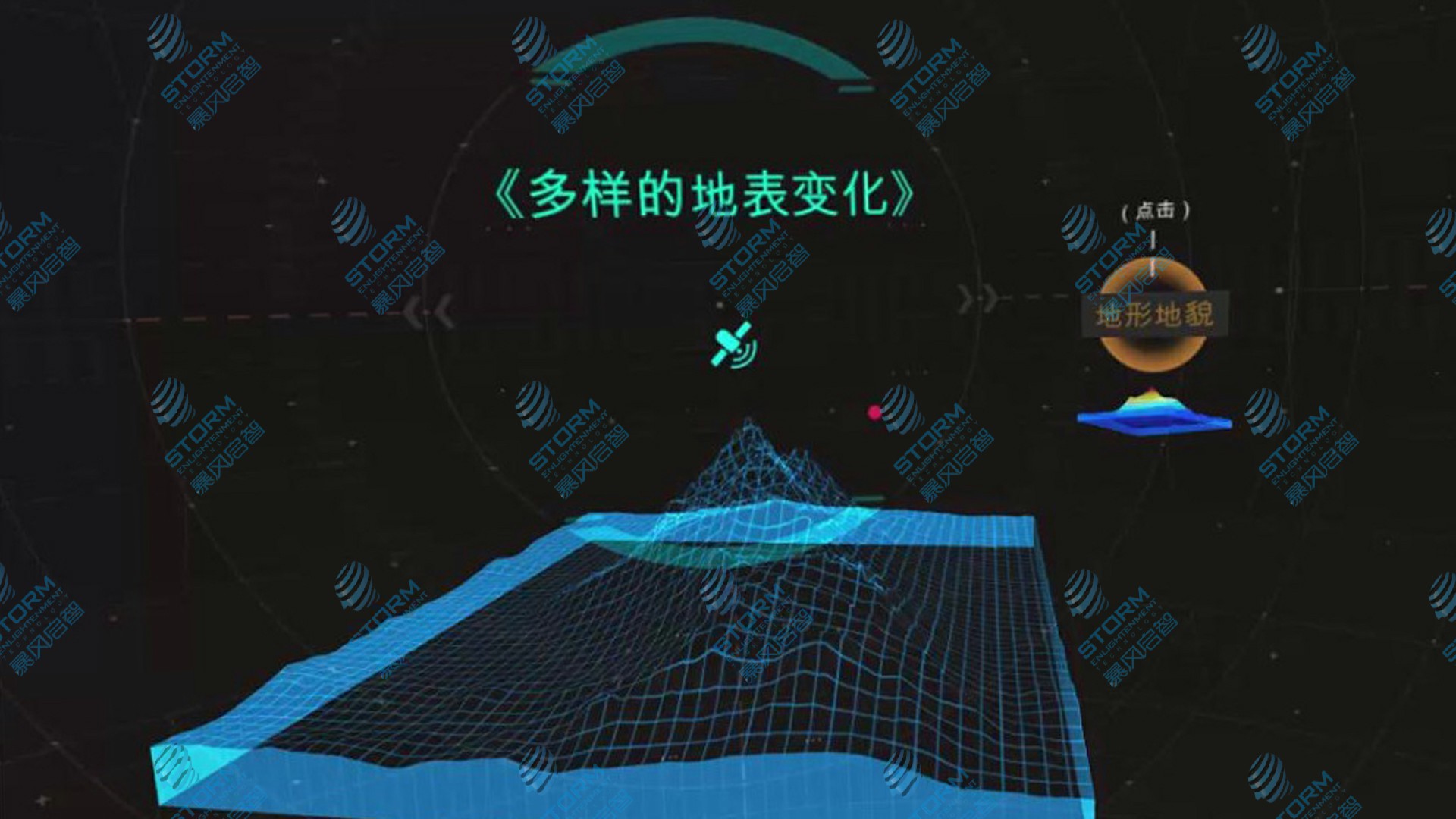 多样的地表变化